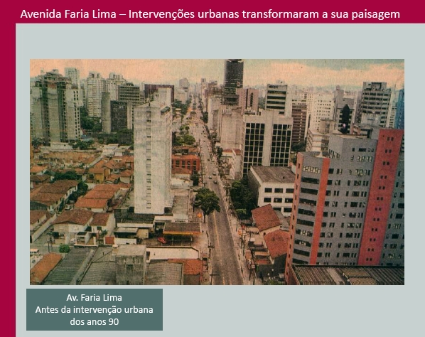 Desenvolvimento da Av. Faria Lima