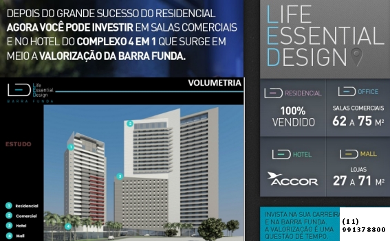 Led Barra Funda - Hotel e Office